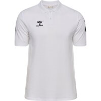 hummel GO 2.0 Chevron Polo Herren - white