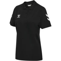hummel GO 2.0 Chevron Polo Damen - black