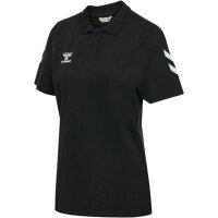 hummel GO 2.0 Chevron Polo Damen - black