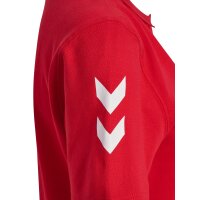 hummel GO 2.0 Chevron Polo Damen - true red