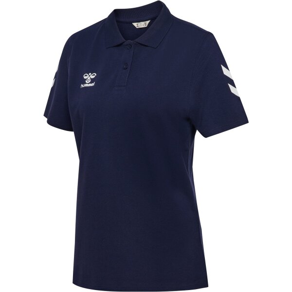hummel GO 2.0 Chevron Polo Damen - marine