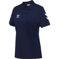 hummel GO 2.0 Chevron Polo Damen - marine
