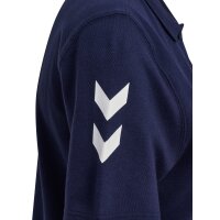 hummel GO 2.0 Chevron Polo Damen - marine