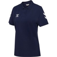 hummel GO 2.0 Chevron Polo Damen - marine