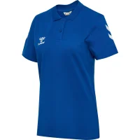 hummel GO 2.0 Chevron Polo Damen - true blue