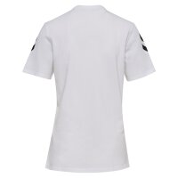 hummel GO 2.0 Chevron Polo Damen - white