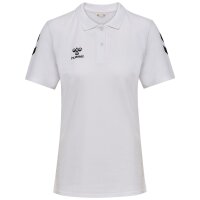 hummel GO 2.0 Chevron Polo Damen - white