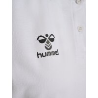 hummel GO 2.0 Chevron Polo Damen - white