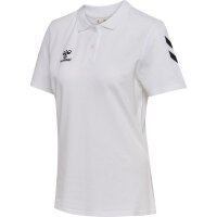 hummel GO 2.0 Chevron Polo Damen - white