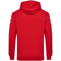hummel GO 2.0 Chevron Zip Hoodie Herren - true red