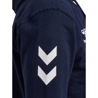hummel GO 2.0 Chevron Zip Hoodie Herren - marine
