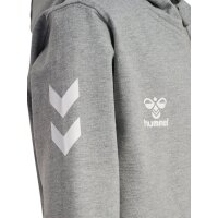 hummel GO 2.0 Chevron Zip Hoodie Kinder - grey melange