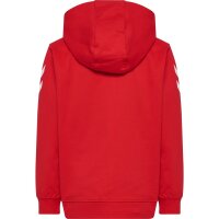 hummel GO 2.0 Chevron Zip Hoodie Kinder - true red