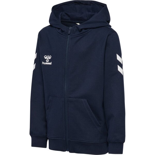 hummel GO 2.0 Chevron Zip Hoodie Kinder - marine
