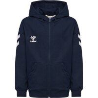 hummel GO 2.0 Chevron Zip Hoodie Kinder - marine