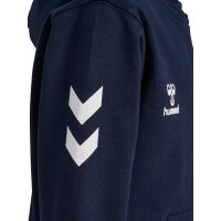 hummel GO 2.0 Chevron Zip Hoodie Kinder - marine