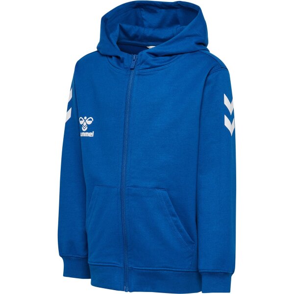 hummel GO 2.0 Chevron Zip Hoodie Kinder - true blue