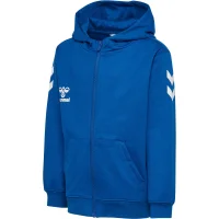 hummel GO 2.0 Chevron Zip Hoodie Kinder - true blue