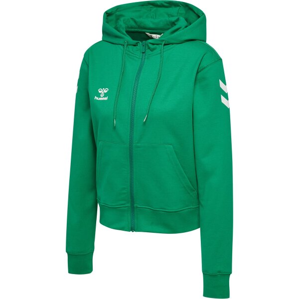 hummel GO 2.0 Chevron Zip Hoodie Damen - jelly bean