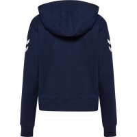 hummel GO 2.0 Chevron Zip Hoodie Damen - marine