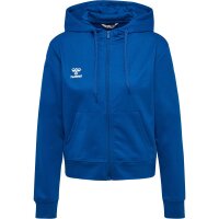 hummel GO 2.0 Chevron Zip Hoodie Damen - true blue