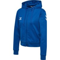 hummel GO 2.0 Chevron Zip Hoodie Damen - true blue