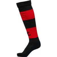 hummel Essential Stripe Socken - black/true red
