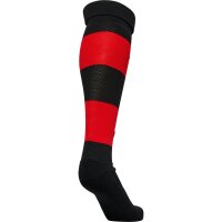 hummel Essential Stripe Socken - black/true red