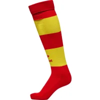 hummel Essential Stripe Socken - true red/blazing yellow