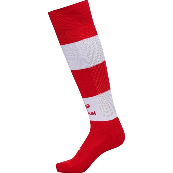 hummel Essential Stripe Socken - true red/white