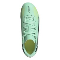 adidas F50 Hyperfast Club FG/MG Kinder Final Rush - grün/schwarz