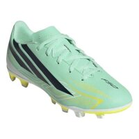 adidas F50 Hyperfast Club FG/MG Kinder Final Rush - grün/schwarz