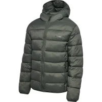 hummel Lightweight Puffer Jacke - castor gray