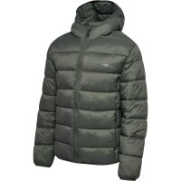 hummel Lightweight Puffer Jacke Unisex - castor gray