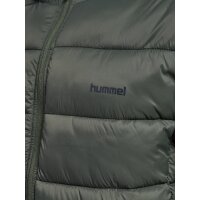 hummel Lightweight Puffer Jacke Unisex - castor gray