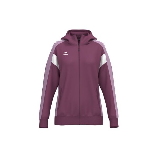 Erima Celebrate 125 Kapuzenjacke Damen - burgundy/lavender