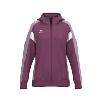 Erima Celebrate 125 Kapuzenjacke Damen - burgundy/lavender