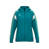 Erima Celebrate 125 Kapuzenjacke Damen - tahitian blue/mint