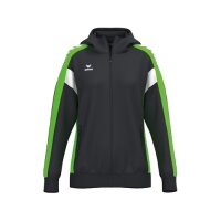 Erima Celebrate 125 Kapuzenjacke Damen - schwarz/green gecko