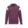 Erima Celebrate 125 Kapuzenjacke Kinder - burgundy/lavender