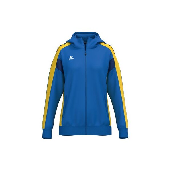 Erima Celebrate 125 Kapuzenjacke Damen - new royal/gelb