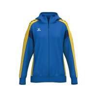 Erima Celebrate 125 Kapuzenjacke Damen - new royal/gelb