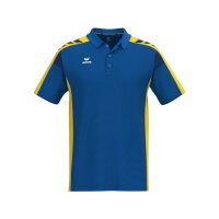 Erima Celebrate 125 Poloshirt - new royal/gelb