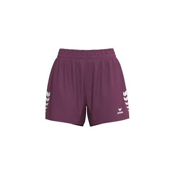 Erima Celebrate 125 Shorts Damen - burgundy