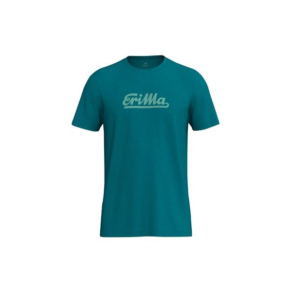 Erima Retro Star T-Shirt Unisex Erwachsene - tahitian blue