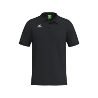 Erima TS Logo Poloshirt - schwarz