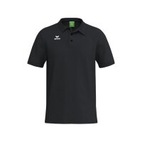 Erima TS Logo Poloshirt - schwarz