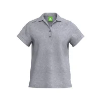 Erima TS Poloshirt Damen - grau melange