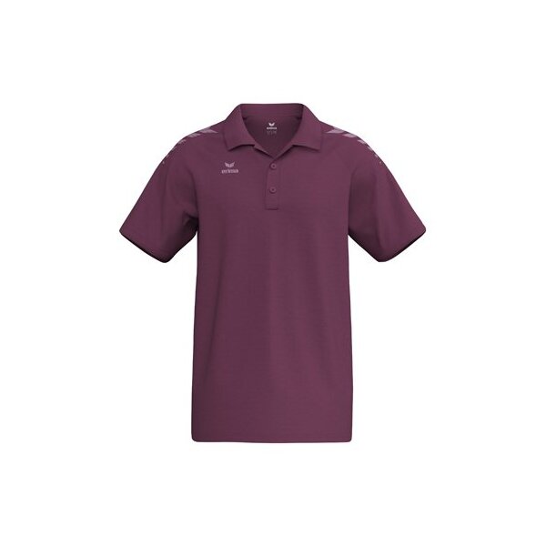 Erima CMPT Wings Poloshirt - burgundy/lavender