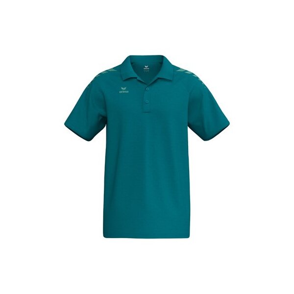 Erima CMPT Wings Poloshirt - tahitian blue/mint